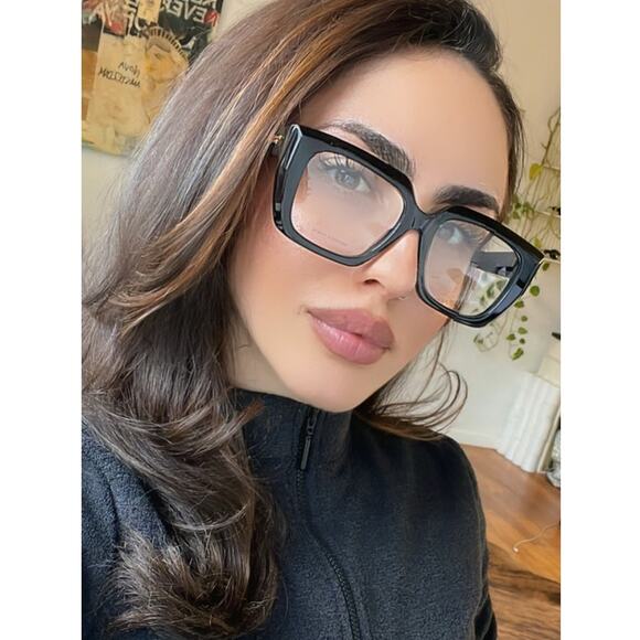 NEW Bottega Veneta BV1032O Black Eyeglasses Frames